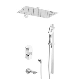 Baril PRO-4335-56 ACCENT B56 Complete Thermostatic Pressure Balanced Shower Kit