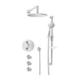 Baril PRO-4395-66 ZIP B66 Complete Thermostatic Pressure Balanced Shower Kit