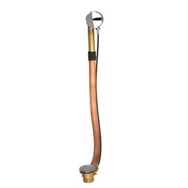 Baril REN-2707-11 27" Brass Automatic Waste And Overflow Drain