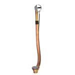 Baril REN-2707-11 27" Brass Automatic Waste And Overflow Drain