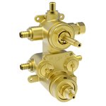 Baril RVA-9520-P0 Complete Thermostatic Pressure Balanced Shower Control Valve With 2-Way Diverter (Shared Ports)