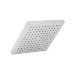 Baril TET-0808-01 Square Plastic 8" Anti-Limestone Shower Head