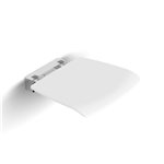 Zitta Wall shower seat white