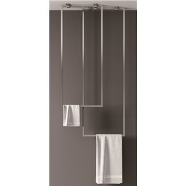 Zitta Ceiling towel rack 48'' x 18'' (1200 x 450)