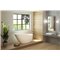 Zitta Frank white freestanding bathtub 66'' x 31 1/4'' x 30 3/8"