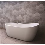 Zitta Idea white tub 60 x 31½ x 30
