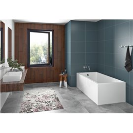 Zitta Avencia I alcove skirt bath 65 ?'' x 31 ¾'' x 20'' right hand, rough in space 5½'' Elevation system