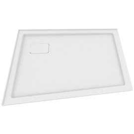 Zitta Shower tray angle left flange 42x54x36 white