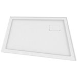 Zitta Shower tray angle right flange 42x54x36 white