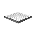 Zitta A1 square Stainless steel grate 4'' x 4''