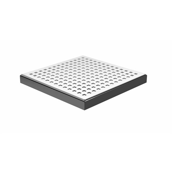 Zitta A1 square Stainless steel grate 8' x 8''