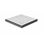 Zitta A1 square Stainless steel grate 8' x 8''