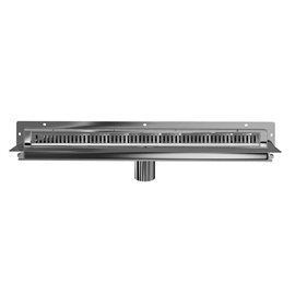 Zitta Wall 24'' stainless steel rough in and 24'' B1 grate kit