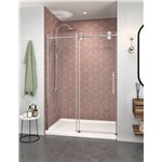 Zitta Matrix 48'' straight shower door clear