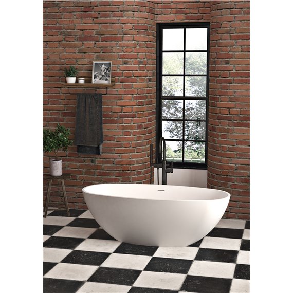 Slik Bath Logan slikcast glossy white 61 7/16 '' x 29 5/16''