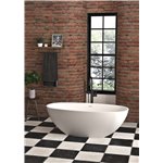 Slik Bath Logan slikcast glossy white 61 7/16 '' x 29 5/16''