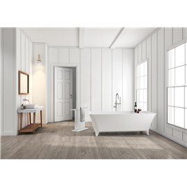 Slik Bath Vecchio slikcast matte white 67'' x 29 1/2''