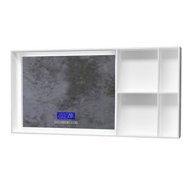 Slik Surface mirror, 2 shelves with Itec function 39 3/8'' x 19 5/8'' x 4 1/2''