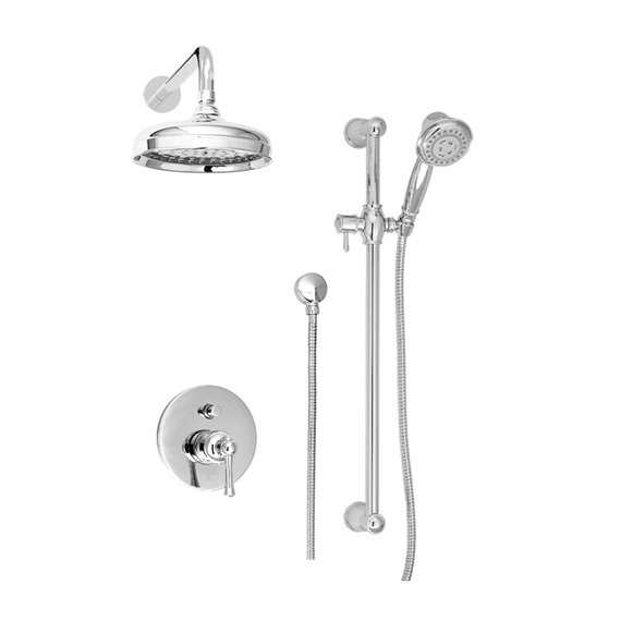 Baril PRO-2401-72 TRADITION B72 Complete pressure balanced shower kit