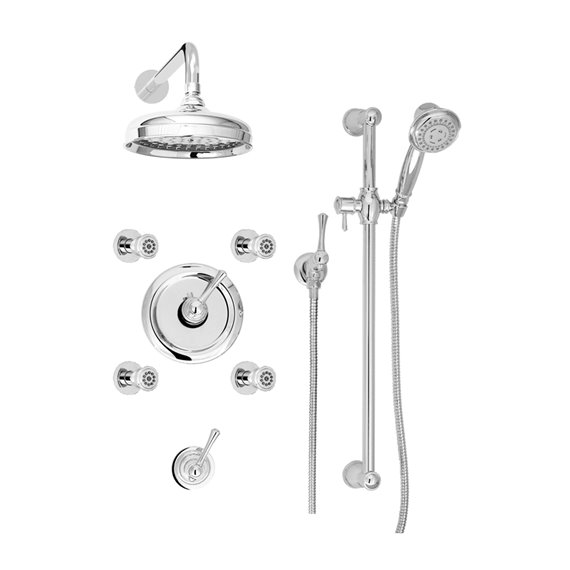 Baril PRO-3701-72 TRADITION B72 Complete thermostatic shower kit