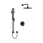 Riobel KIT1623 Type TP thermostaticpressure balance 0.5 coaxial system with hand shower rail and shower head