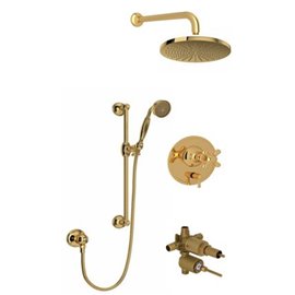 ROHL Verona 2-Way Shower Kit Pressure Balance with Showerhead and Slidebar