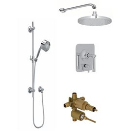 ROHL Graceline 2-Way Pressure Balance with Slidebar and Showerhead