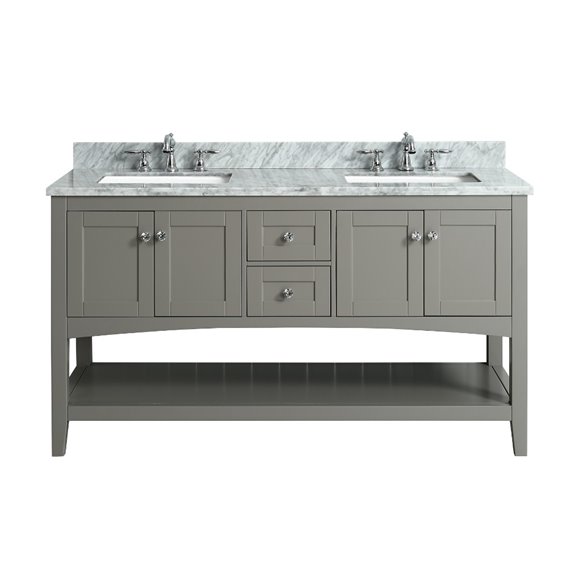 Virta Sirena Floor Mount 72" Double Sink Vanity 