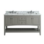 Virta Sirena Floor Mount 72" Double Sink Vanity 