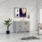 Virta 44 Inch Flow Floor Mount Single Sink Vanity - Without Countertop
