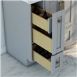 Virta Flow 8 Inch Floor Mount Vanity Drawers 