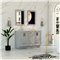 Virta Flow 48 Inch Floor Mount Double Sink Custom Vanity