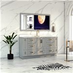 Virta Flow 60 Inch Floor Mount Single Sink Custom Vanity