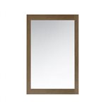 Virta 24 Inch Rectangular Wood Framed Mirror