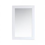 Virta 24 Inch Rectangular Wood Framed Mirror