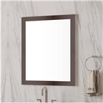 Virta 30 Inch Rectangular Wood Framed Mirror