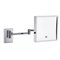Virta 8 Inch Square Wall Mount Makeup Mirror