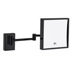 Virta 8 Inch Square Wall Mount Makeup Mirror