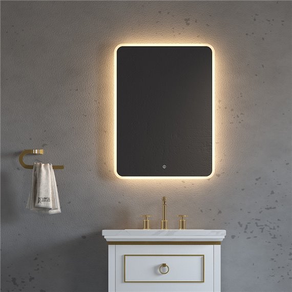 Virta 24 Inch Rectangular LED Mirror