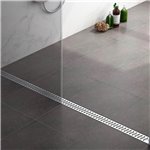 Virta Linear Drain Stainless Steel - S