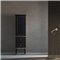 Virta Blackstar 18 Inch Solid Wood Floor Mount Linen Tower in an Espresso Finish