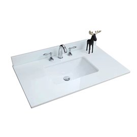 Virta 37 Inch Single Sink Vanity Countertop