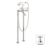 AQUADESIGN DISEGNO R2919L London Floor Mount Tub Filler