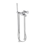 AQUADESIGN DISEGNO 47512 Twist Floor Mount Tub Filler