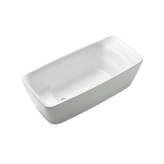 TOTO PJY1724PWEU FLOTATION FREESTANDING SQUARE BATHTUB