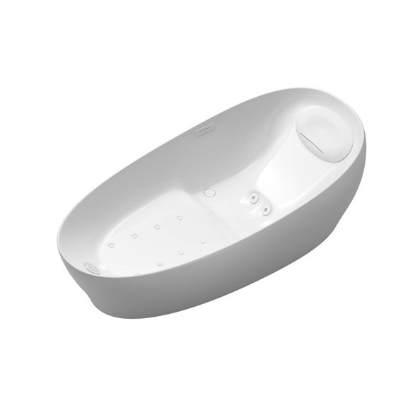 TOTO PJYD2200PWEU FLOTATION TUB WITH ZERO DIMENSION