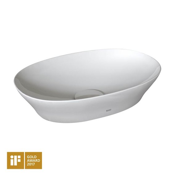 TOTO LT473G KIWAMI OVAL VESSEL LAVATORY 