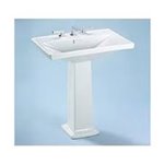 TOTO LT930.8 LLOYD PEDESTAL LAVATORY 8 CENTER 