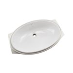 TOTO LT1506G OVAL UNDERCOUNTER LAVATORY 20-78 X 13