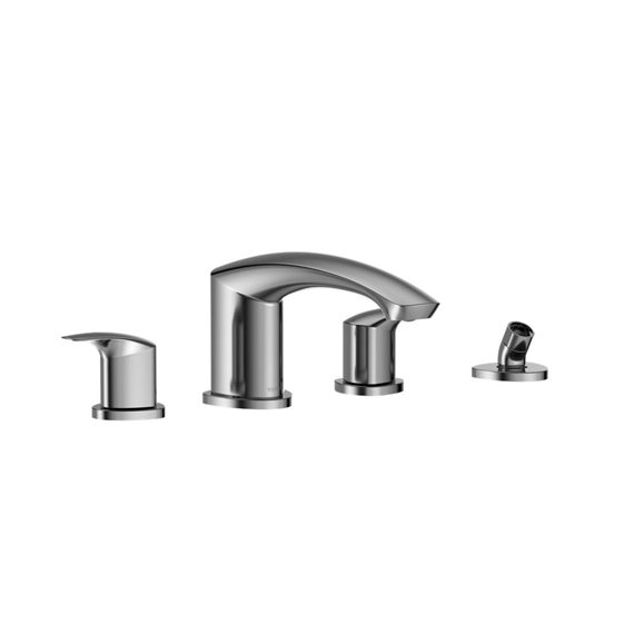 TOTO TBG09202U TRIM ROMAN TUB FILLER GM 4H WITH O HS